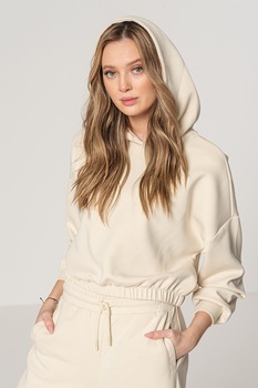 Only, Hanorac cu maneci cazute Scarlett, Bej Only, Hanorac cu maneci cazute Scarlett, Bej