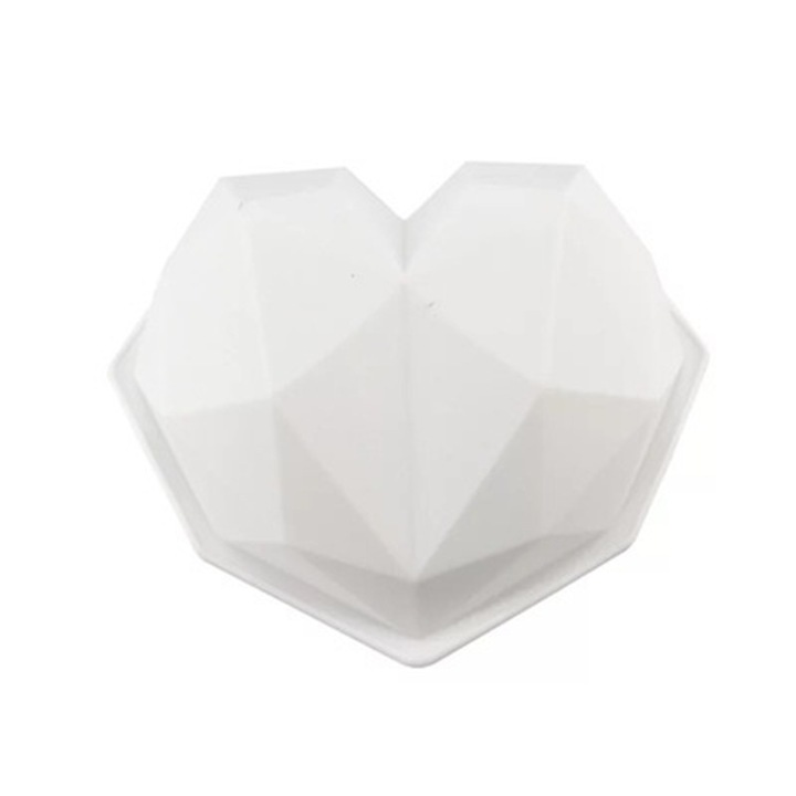 Forma prajitura OEM, Silicon, 3D, Alb