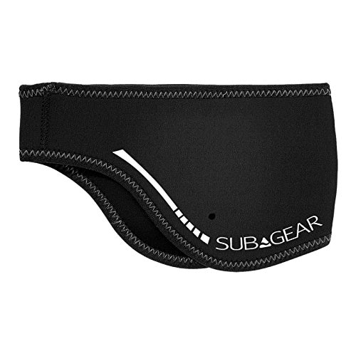 Bentita neopren, Subgear Head / EAR Band, negru, S/M
