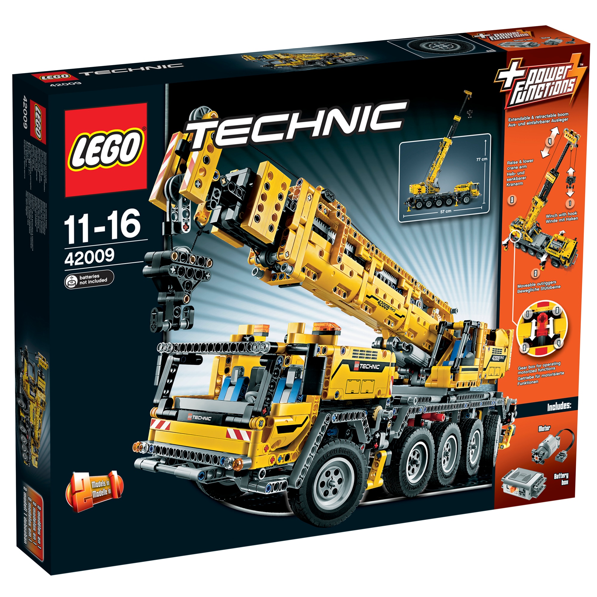 LEGO® Technic Macara mobilă MK II 42009 - eMAG.ro