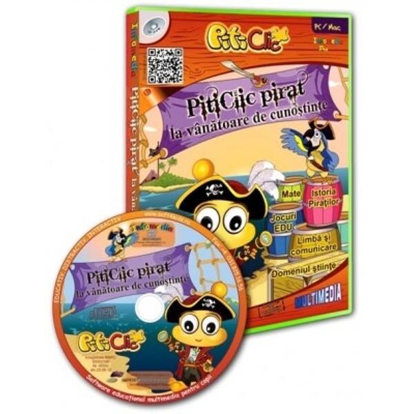 CD PitiClic - PitiClic pirat la vanatoare de cunostinte