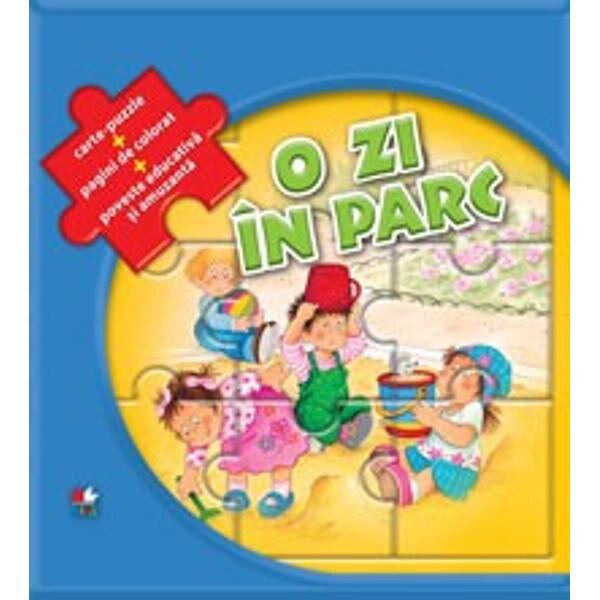 Set Pelerina de ploaie - O zi in parc. Puzzle