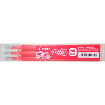 Rezerva roller Pilot Frixion 0.5 rosie 3 buc/set Rezerva roller Pilot Frixion 0.5 rosie 3 buc/set