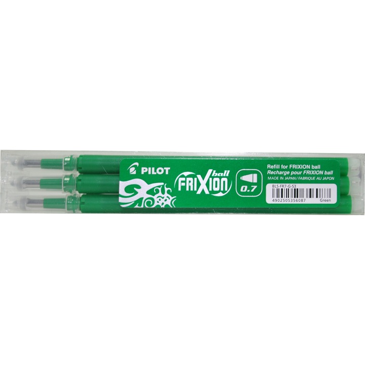 Rezerva roller Pilot Frixion verde 3 buc/set