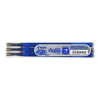 Rezerva roller Pilot Frixion Point,0.5 mm, albastra 3 buc/set Rezerva roller Pilot Frixion Point,0.5 mm, albastra 3 buc/set