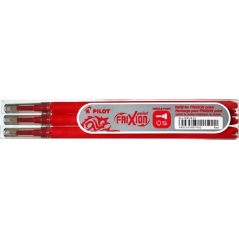 Rezerva roller Pilot Frixion Point, 0.5 mm, rosie 3 buc/set Rezerva roller Pilot Frixion Point, 0.5 mm, rosie 3 buc/set
