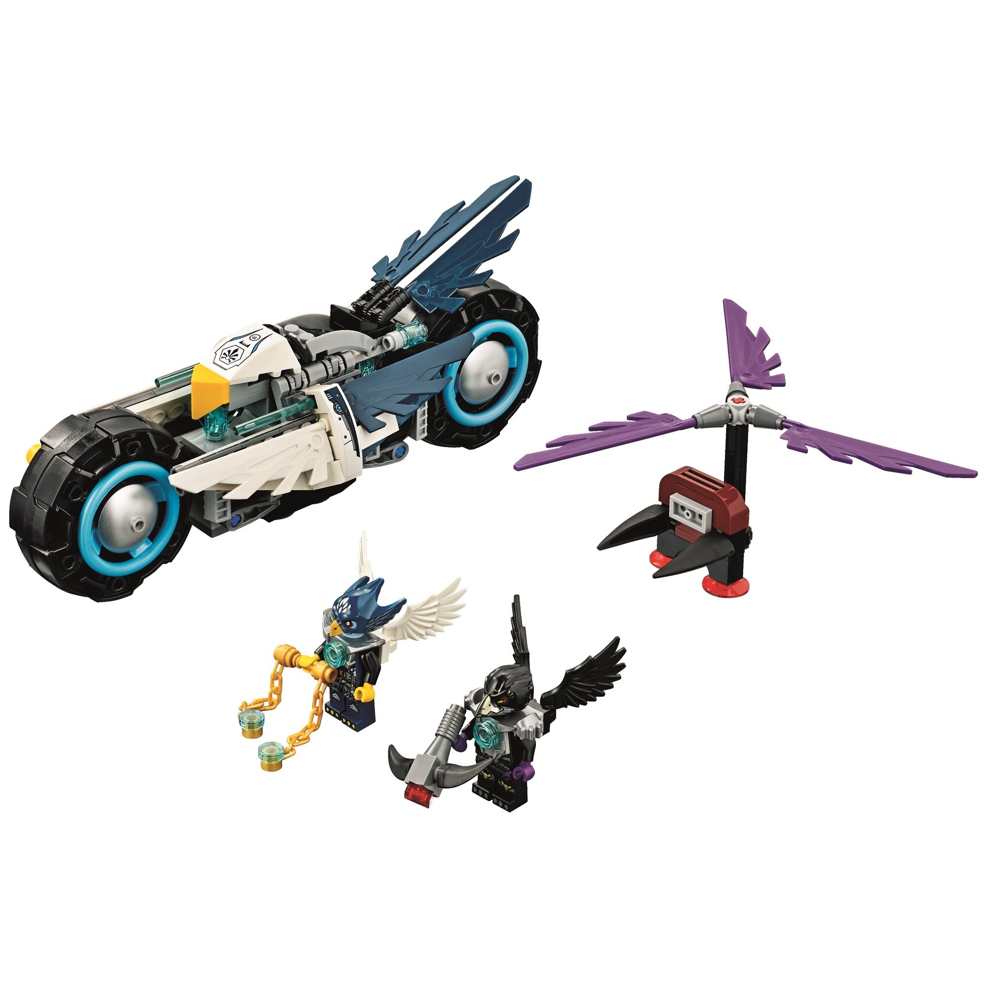 LEGO CHIMA Bicicleta dubla a lui Eglor 70007 - eMAG.ro
