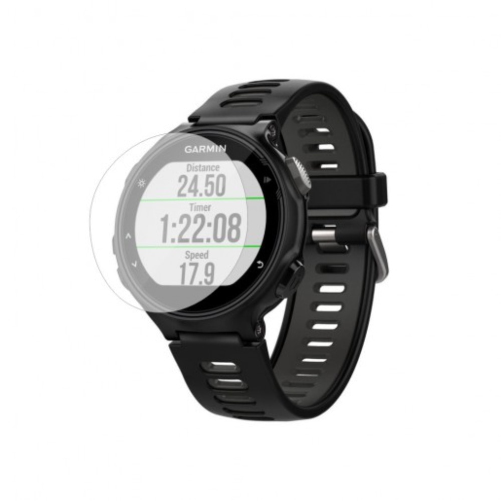 Folie de protectie Clasic Smart Protection SmartWatch Garmin 735XT display,doua folii fullscreen pentru ecran incluse in pachet+Smart Spray®,Smart Squeegee®, microfibra si intructiuni instalare incluse
