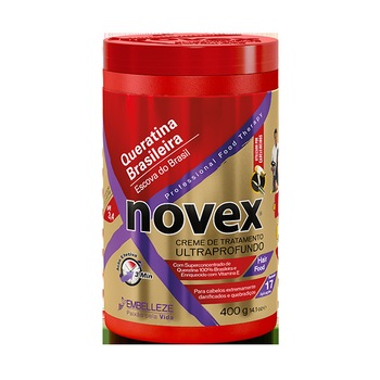 Masca tratament keratina braziliana novex 400 g Masca tratament keratina braziliana novex 400 g