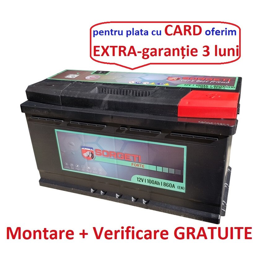 Baterie auto Sorgeti Forte 100Ah