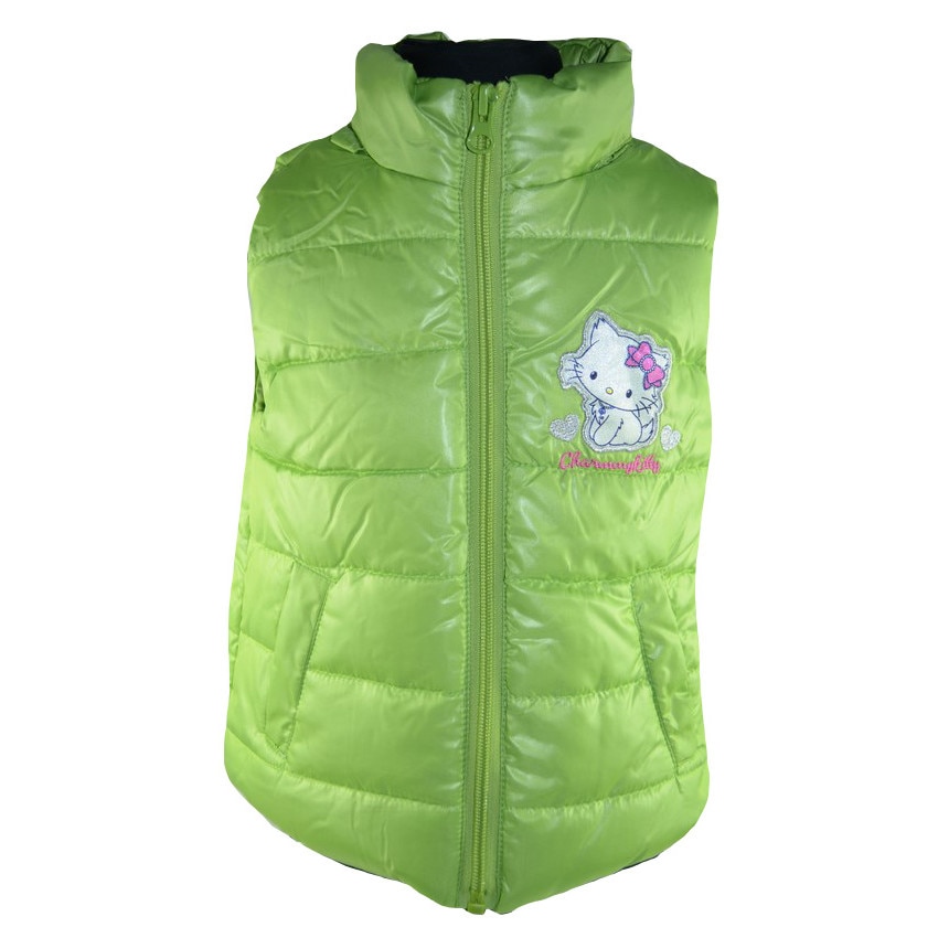 Vesta pentru fete Sun City NH0121V-74-cm, Verde 74 CM