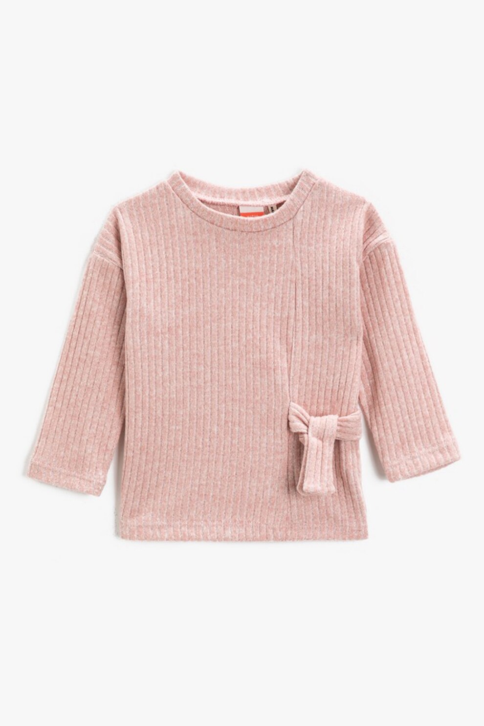 KOTON, Bluza cu detaliu legat, Roz prafuit