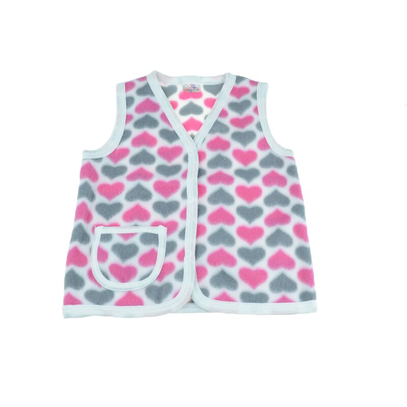 Vesta pentru fete Pifou VPFO-2-74-cm, Multicolor 74 CM