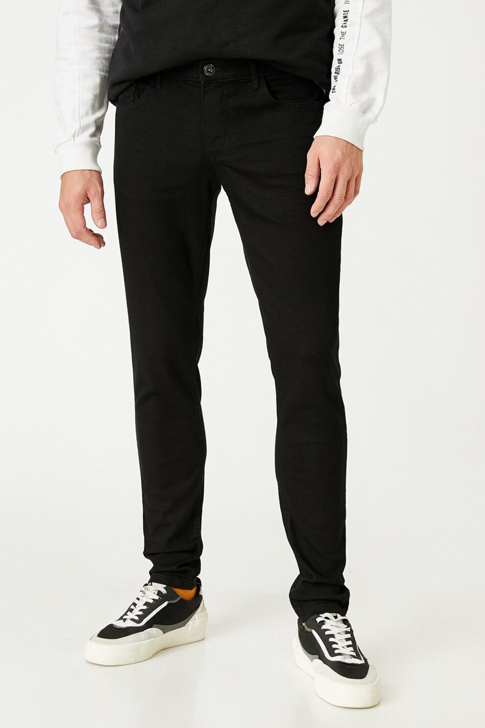 KOTON, Blugi skinny, Negru