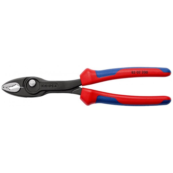 Комбинирани клещи KNIPEX, TwinGrip, 82 02 200, 200мм