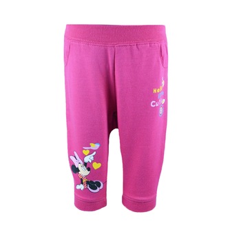 Pantaloni sport pentru fete Disney DISM-JPTR41524-62-cm, Roz 1609 Pantaloni sport pentru fete Disney DISM-JPTR41524-62-cm, Roz 1609