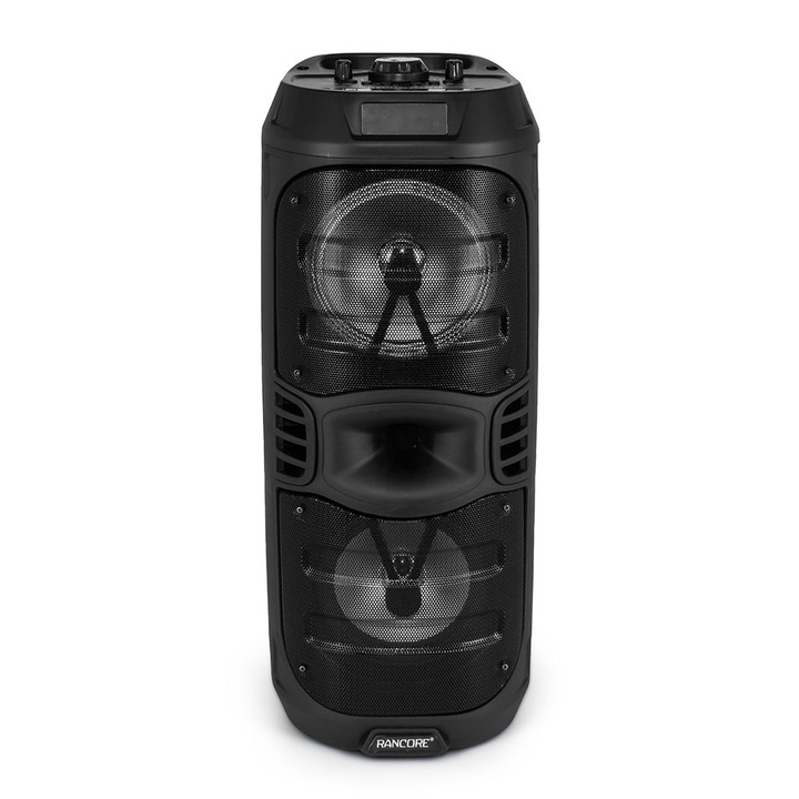 Boxa portabila, Rancore, 257x257x640mm, USB, Negru