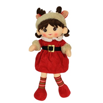 Papusa Craciunita Ren,canta Colinde in limba Romana 50 cm,Mod Pornit/Oprit Papusa Craciunita Ren,canta Colinde in limba Romana 50 cm,Mod Pornit/Oprit