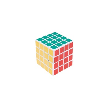 Cub Rubik 4x4x4, Speed Cube, pentru copii, Alb Cub Rubik 4x4x4, Speed Cube, pentru copii, Alb