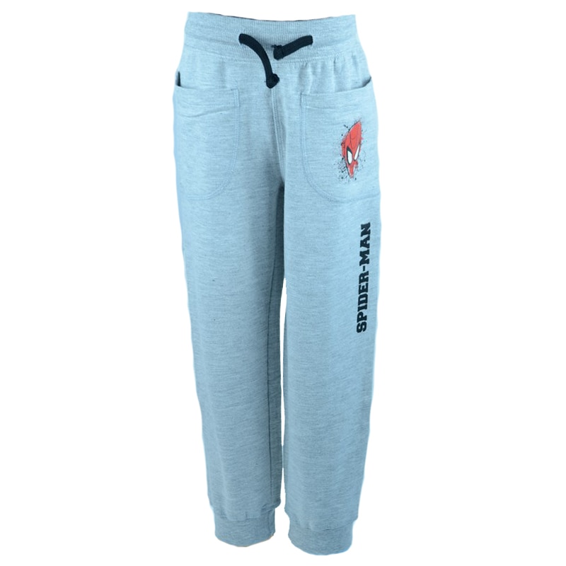 Pantaloni sport pentru baieti E Plus M Spider Man SPS5211592FTG-122-cm, Gri 122 CM