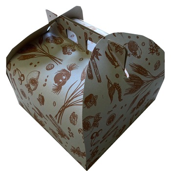 Cutie din carton, de culoare alba, pentru tort, 28x28 cm Cutie din carton, de culoare alba, pentru tort, 28x28 cm