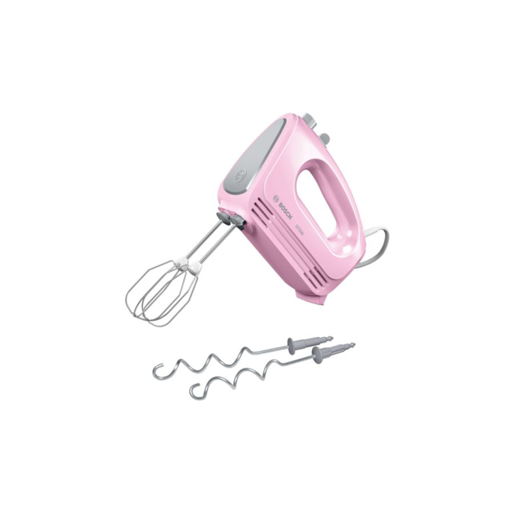 Миксер Bosch MFQ2210K, 375 W, Ръчен, 5 скорости, Розов