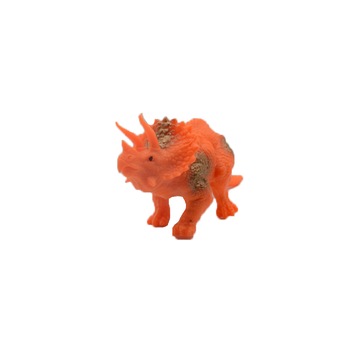 Figurina dinozaur 14 cm Mini Junior FD1-P, Portocaliu Figurina dinozaur 14 cm Mini Junior FD1-P, Portocaliu