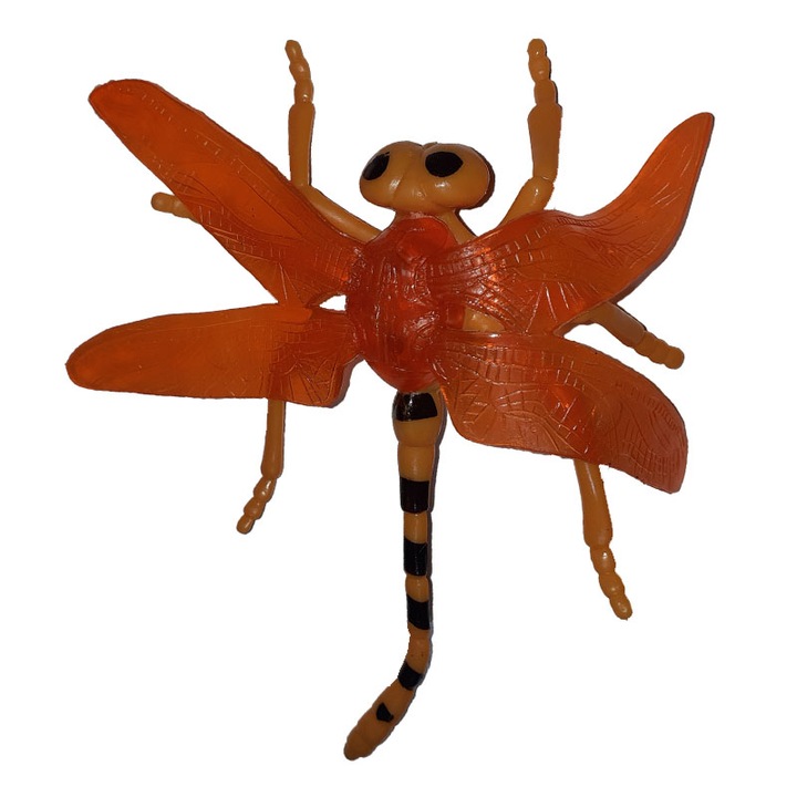 Szitakötő figura 10 cm Mini Junior 552714-6, Narancs