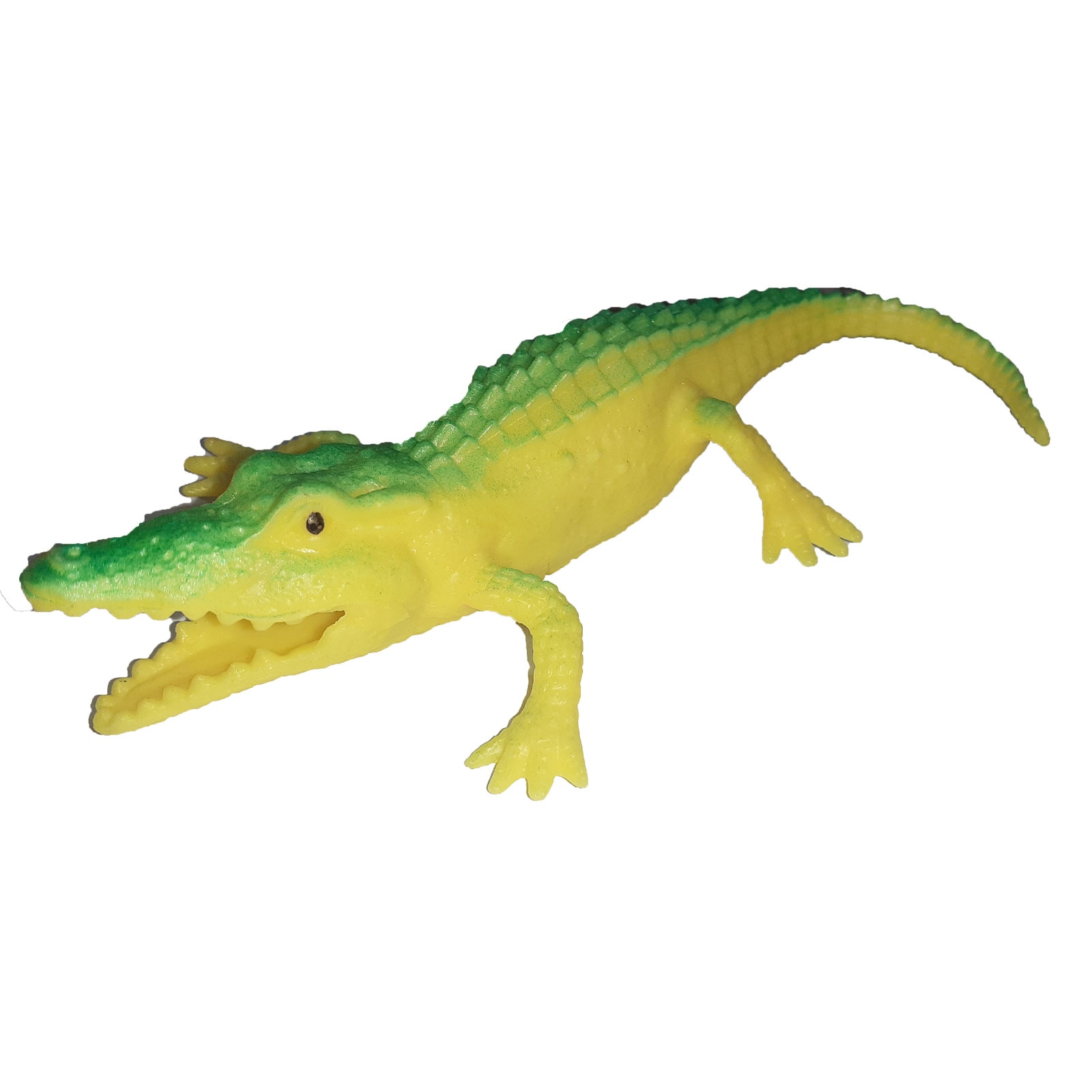 Figurina crocodil 16 cm Mini Junior 555418, Galben