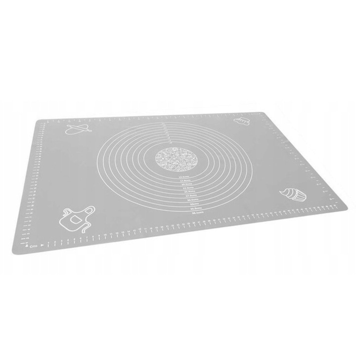 Folie din silicon, Zola®, ideal pentru intinderea aluatului sau pastei de zahar, 64 x 45 cm