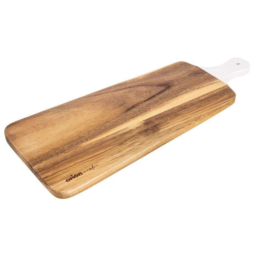 Tocator de bucatarie, Orion, Lemn, Maro, 48.5x18.5 cm