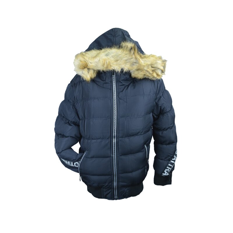 Geaca imblanita pentru baieti Happy House KK728B-152, Bleumarin 35089