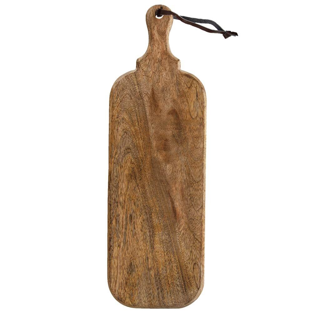 Tocator de bucatarie, Orion, Lemn, Maro, 51.5x16 cm