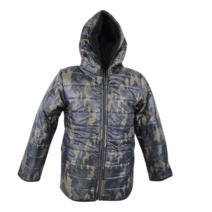 Geaca captusita pentru baieti GT 8356-134, Verde 62942