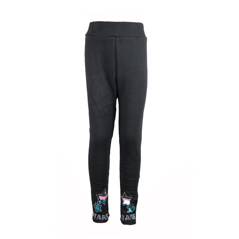 Colanti imblaniti pentru fete Happy House WB-2723N-140-cm, Negru 24050