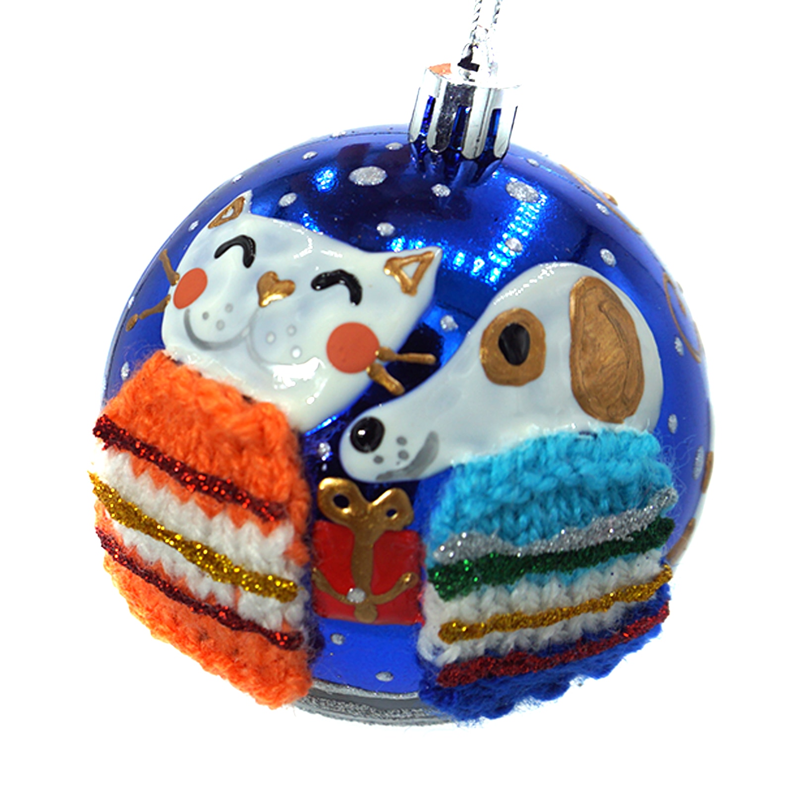 Glob de craciun, handmade Romania, Regalo - Cadoul de craciun, 8 cm