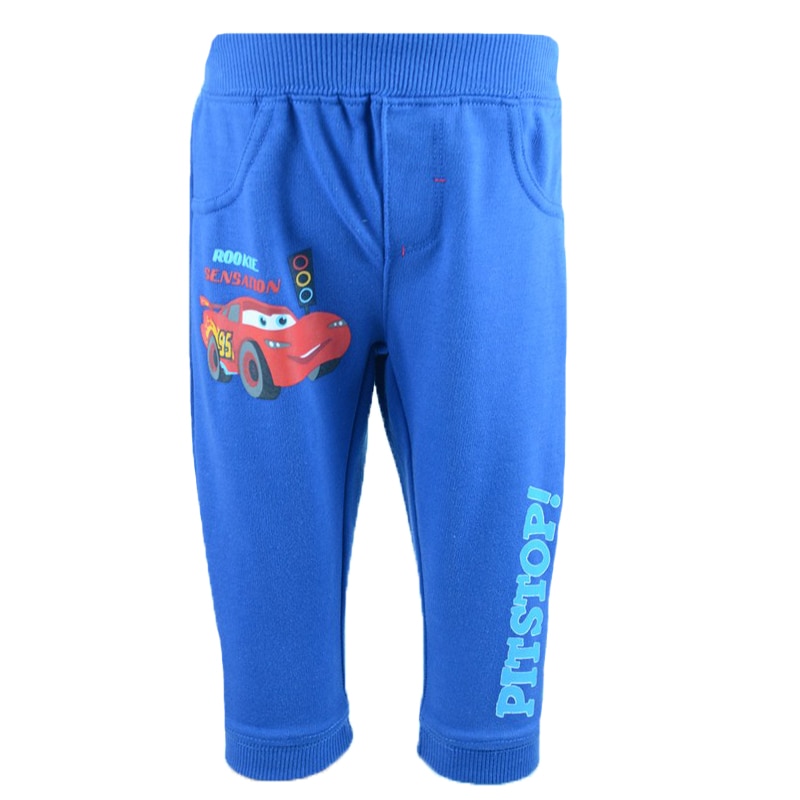 Pantaloni sport pentru baieti Disney Cars DISK-JPTR51031AL1-80-cm, Albastru 80 CM