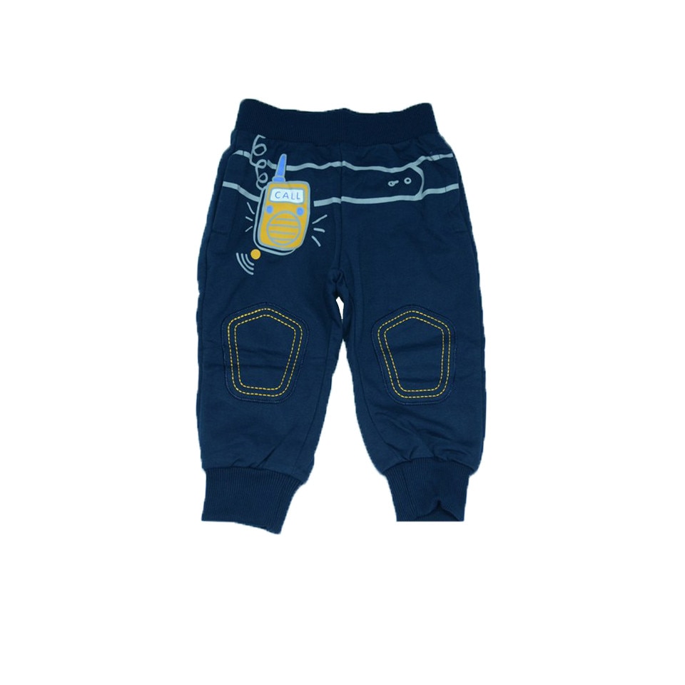 Pantaloni sport pentru baieti Happy House WB-2636B-110, Bleumarin 110 CM