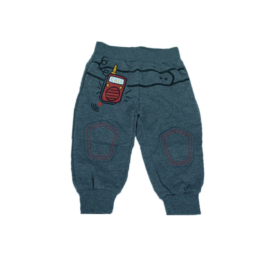 Pantaloni sport pentru baieti Happy House WB-2636G-104, Gri 104 CM
