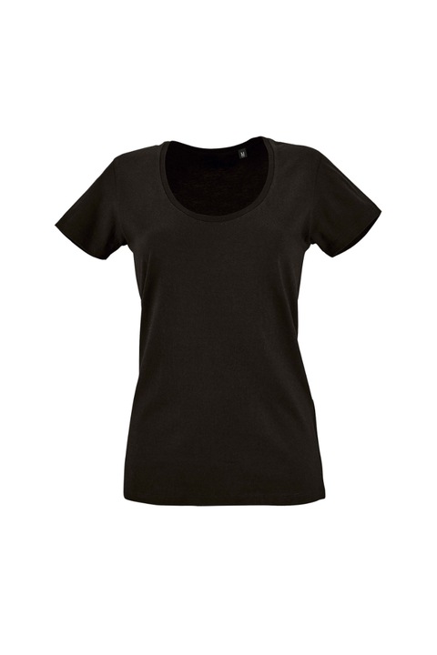 Тениска, Metropolitan City, Sols, Cotton, Black, Черен