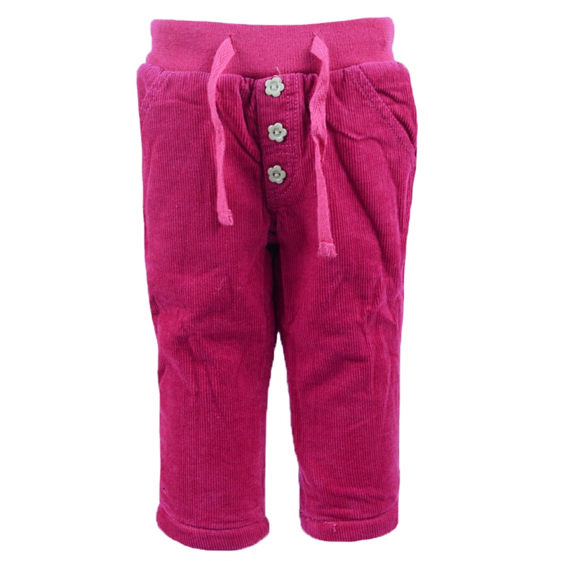 Pantaloni pentru fete Mini Junior PCF-01-62-cm, Fucsia 62 CM