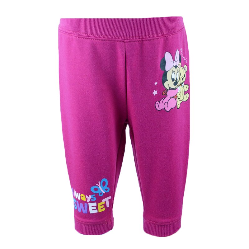 Pantaloni sport pentru fetite Disney DISM-JPTR41147, Fucsia, Fucsia