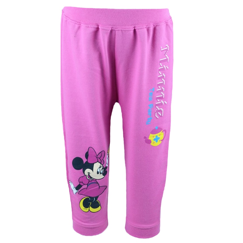 Pantaloni sport pentru fete Disney DISM-JPTR31538RZ-86-cm, Roz 86 CM