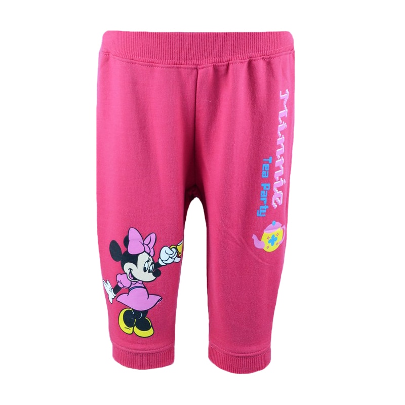 Pantaloni sport pentru fete Disney DISM-JPTR31538C-74-cm, Roz 14947