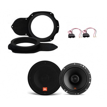 Pachet audio Volkswagen Passat B6, JBL Stage2 624, 240 W Max Power, Inele MDF, Mufe Adaptoare Pachet audio Volkswagen Passat B6, JBL Stage2 624, 240 W Max Power, Inele MDF, Mufe Adaptoare