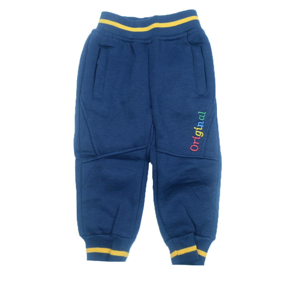 Pantaloni sport pentru baieti Happy House HB-2317-2-80-cm, Bleumarin 80 CM