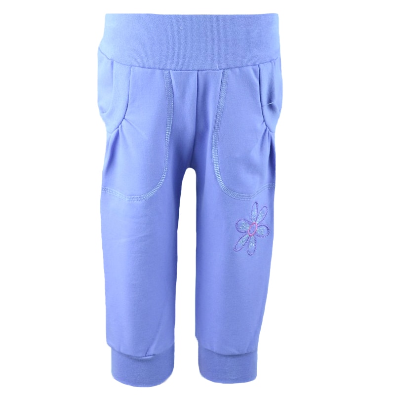 Pantaloni sport pentru fete Pifou PM-7-80-cm, Albastru 5866