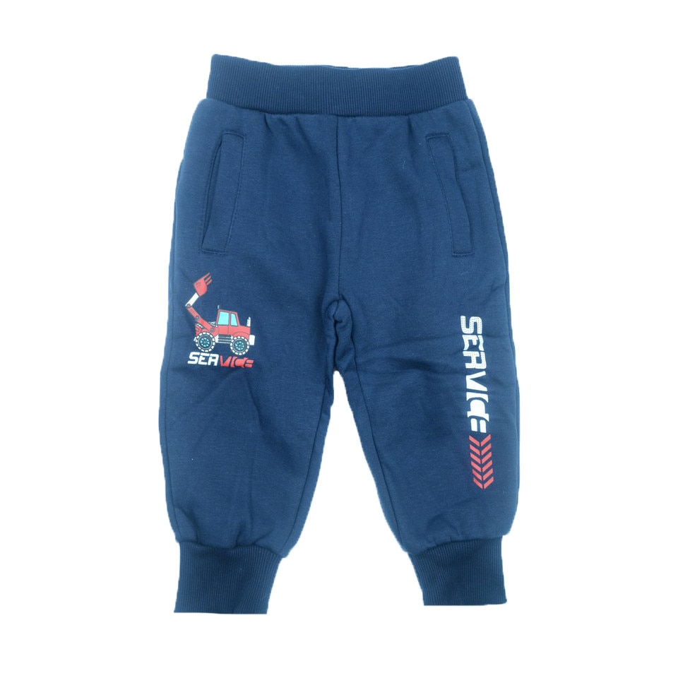 Pantaloni sport pentru baieti Happy House WB-2725-2-92-cm, Bleumarin 23862