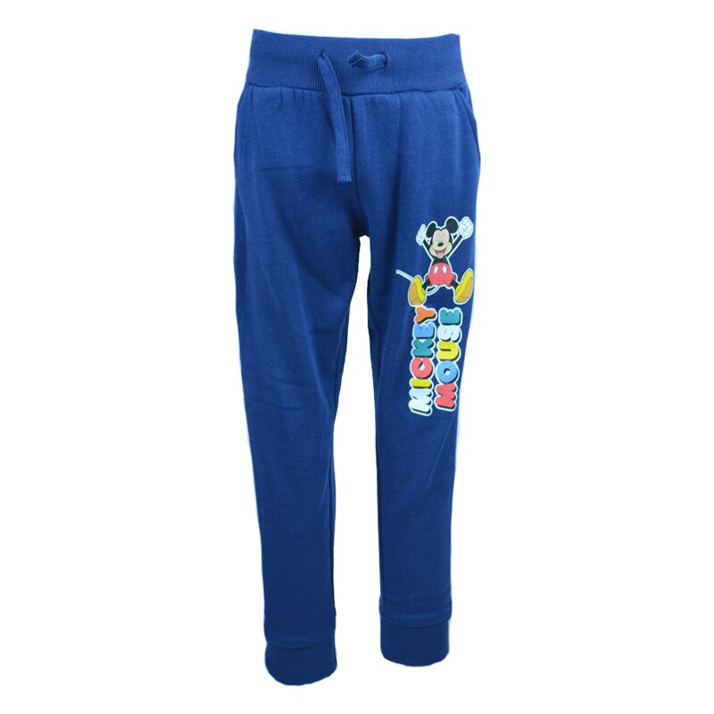 Pantaloni sport pentru baieti Setino Mickey Mouse MIC-G-JOGPANTS-31B-110-cm, Bleumarin 26188