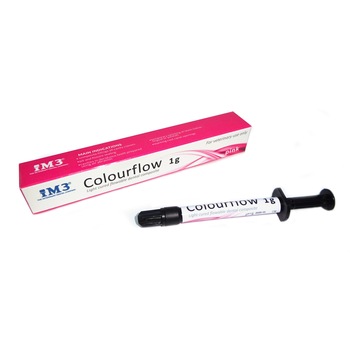Compozit dentar fotopolimerizabil Colourflow, DLS, roz, 1g Compozit dentar fotopolimerizabil Colourflow, DLS, roz, 1g